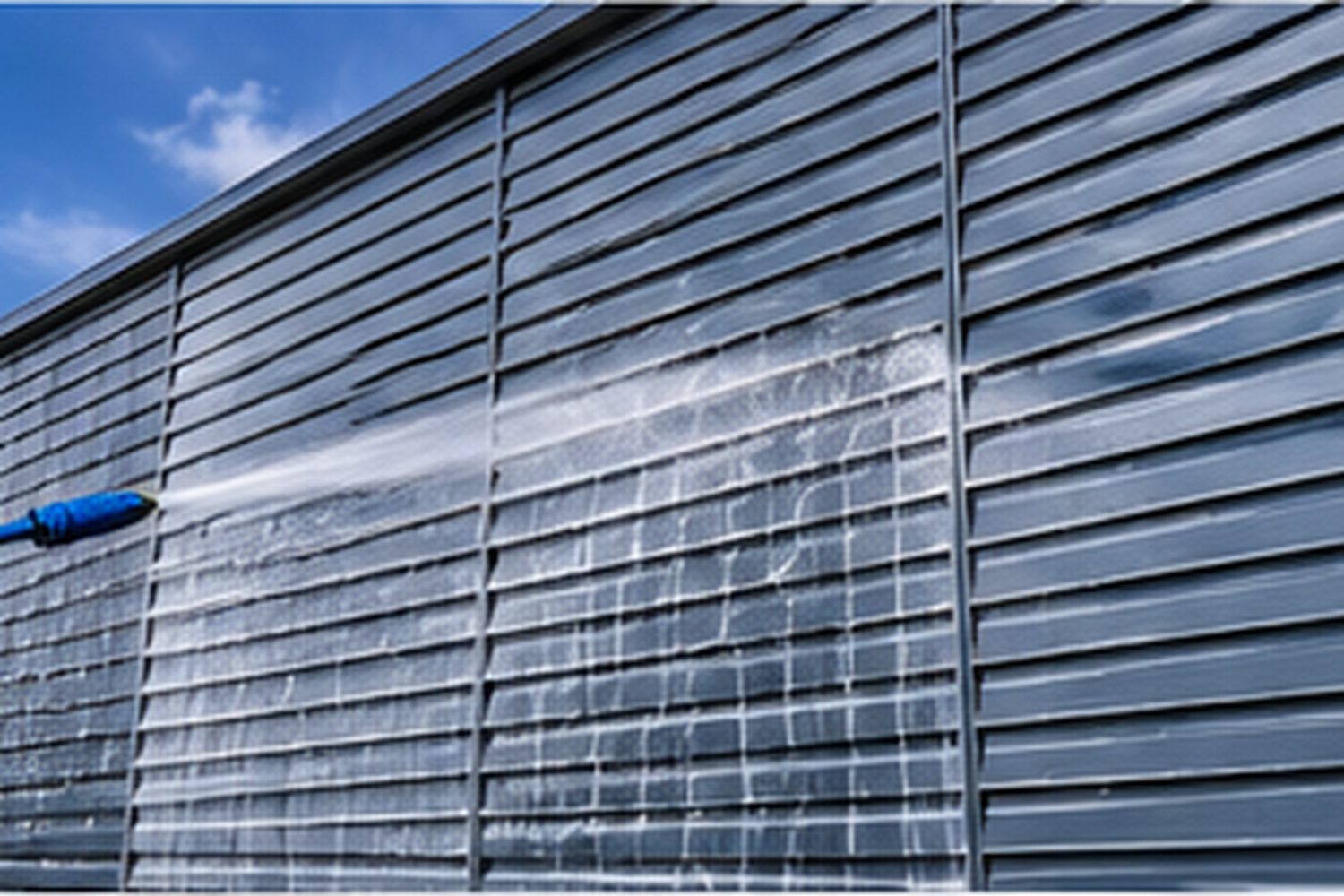 Exterior cleaning that restores a professional appearance
