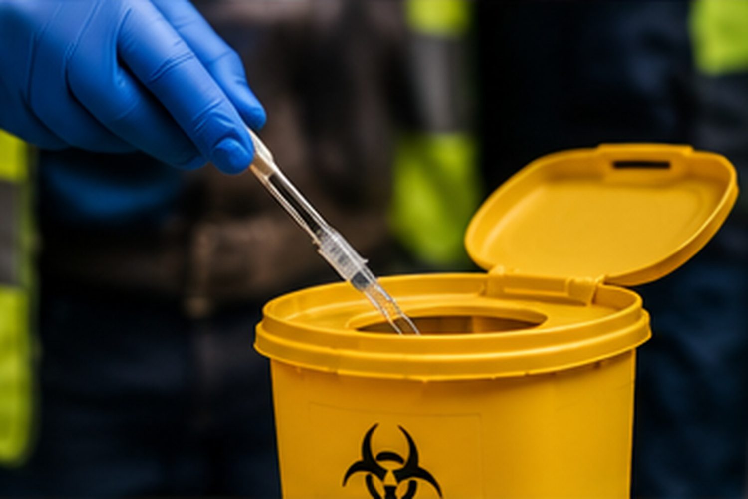 Professional needle sweeps that make sites safer